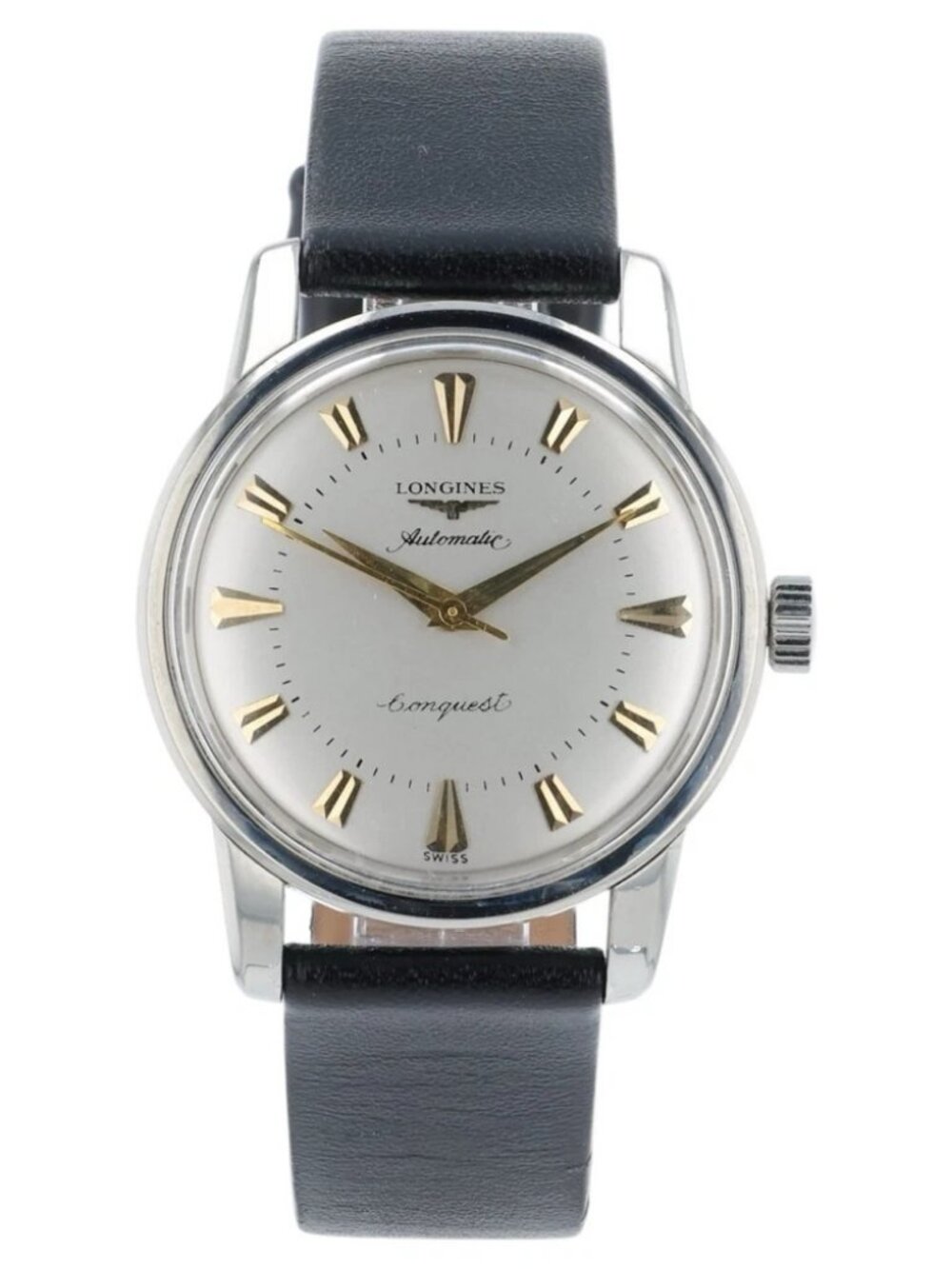 Longines Conquest Silver Dial Stainless Steel 35mm Automatic Men’s Watch